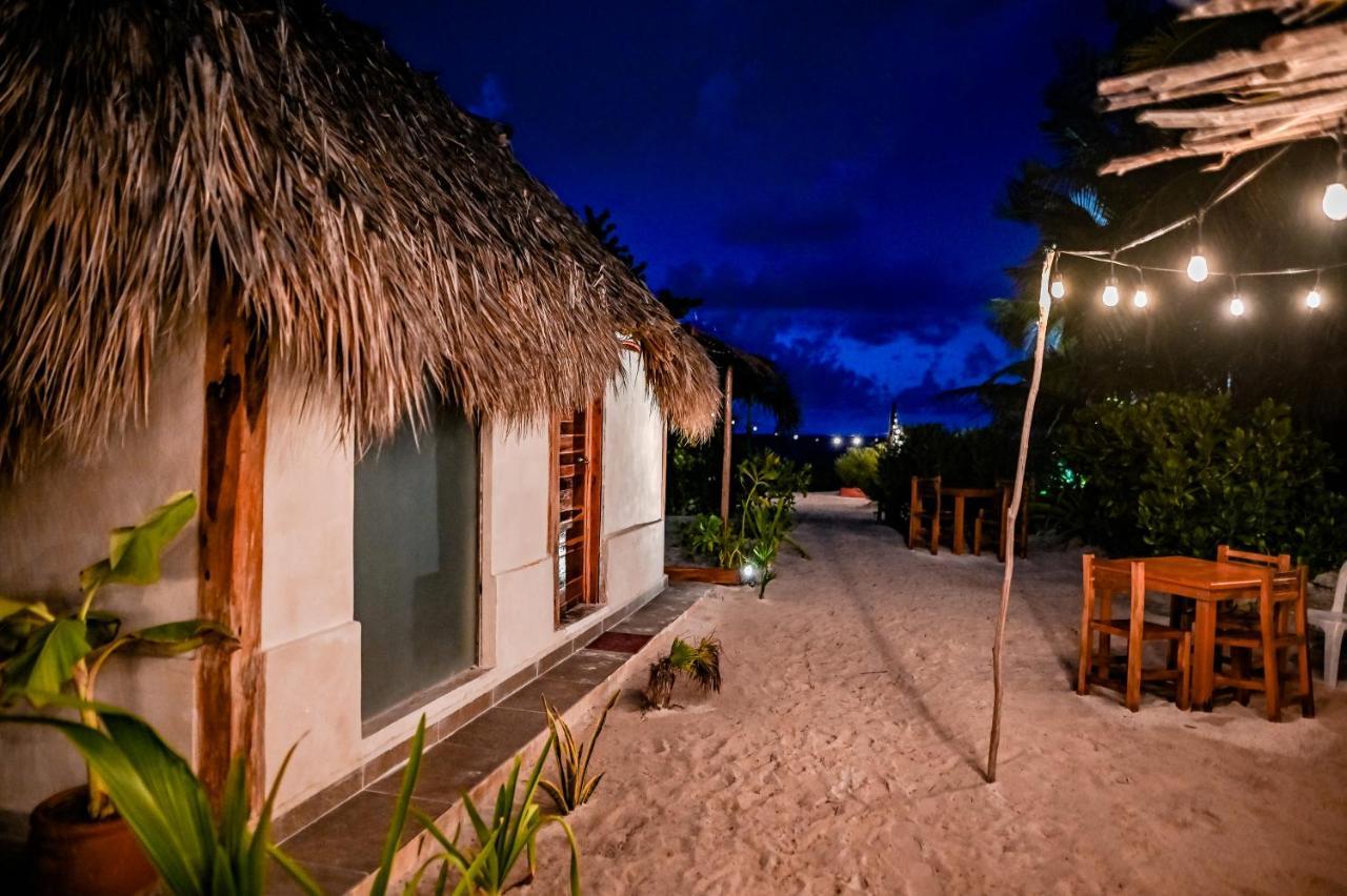 Casa Mate Beachfront Cabanas El Cuyo Ngoại thất bức ảnh