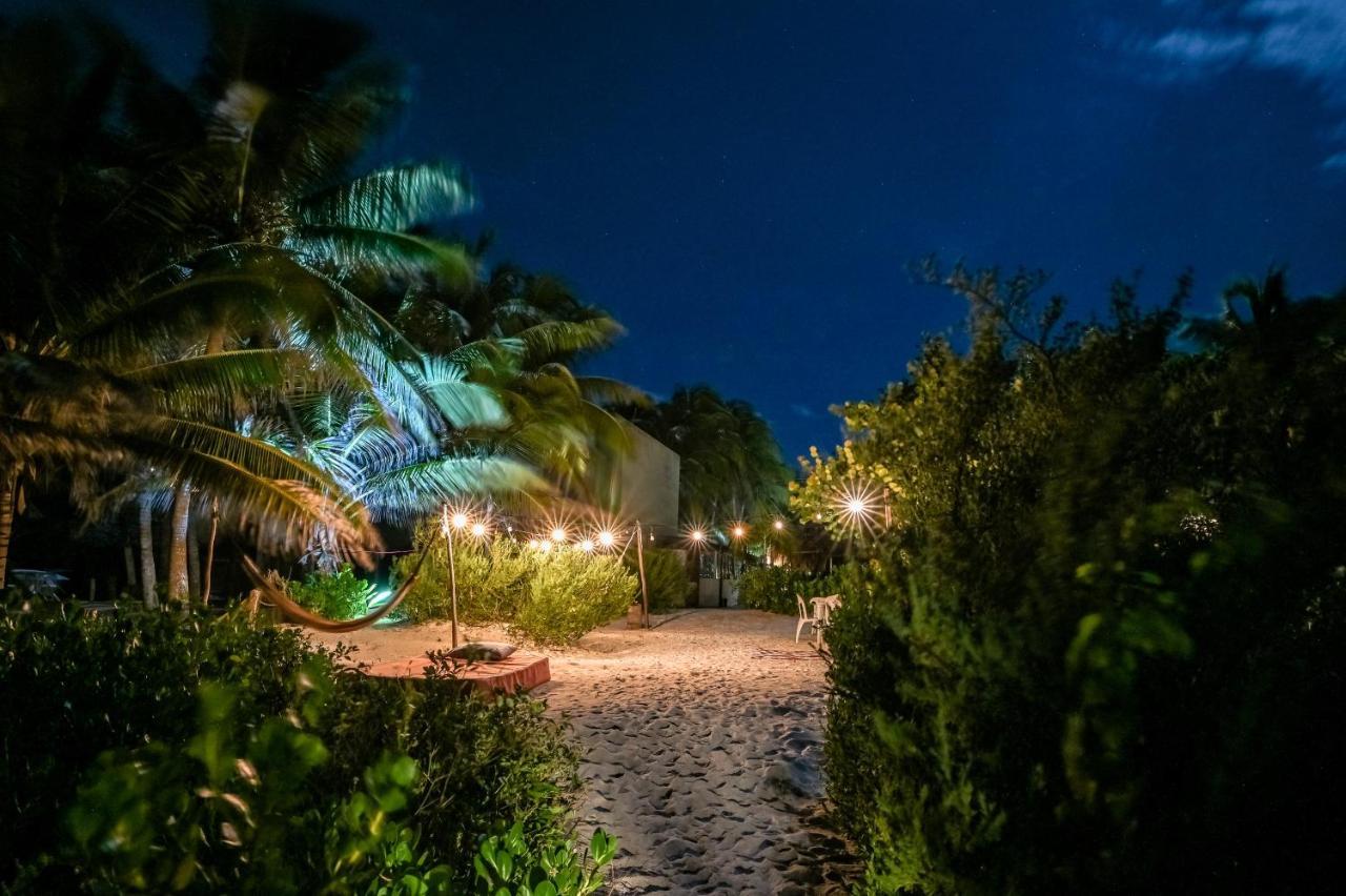 Casa Mate Beachfront Cabanas El Cuyo Ngoại thất bức ảnh