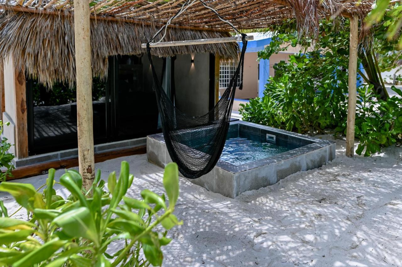 Casa Mate Beachfront Cabanas El Cuyo Ngoại thất bức ảnh