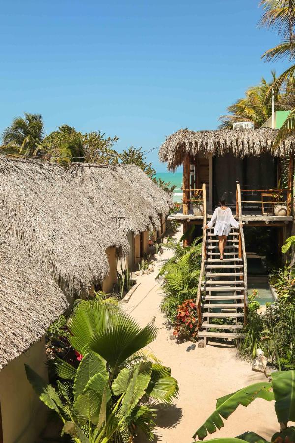 Casa Mate Beachfront Cabanas El Cuyo Ngoại thất bức ảnh