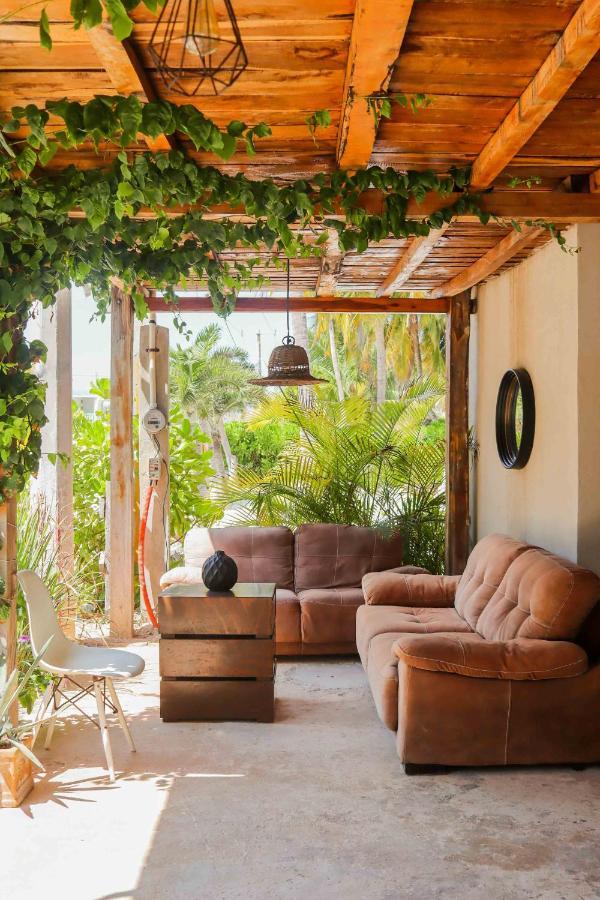 Casa Mate Beachfront Cabanas El Cuyo Ngoại thất bức ảnh