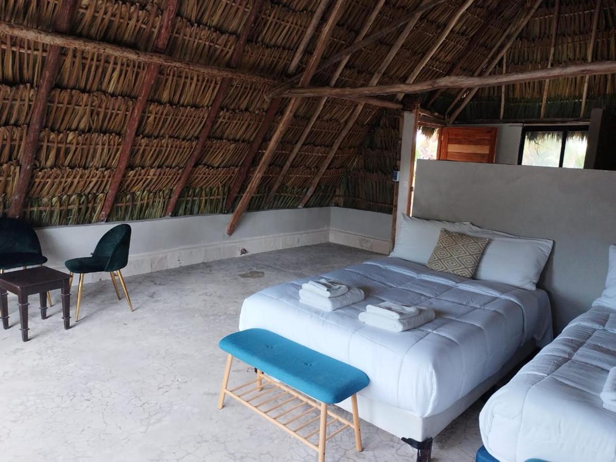 Casa Mate Beachfront Cabanas El Cuyo Ngoại thất bức ảnh