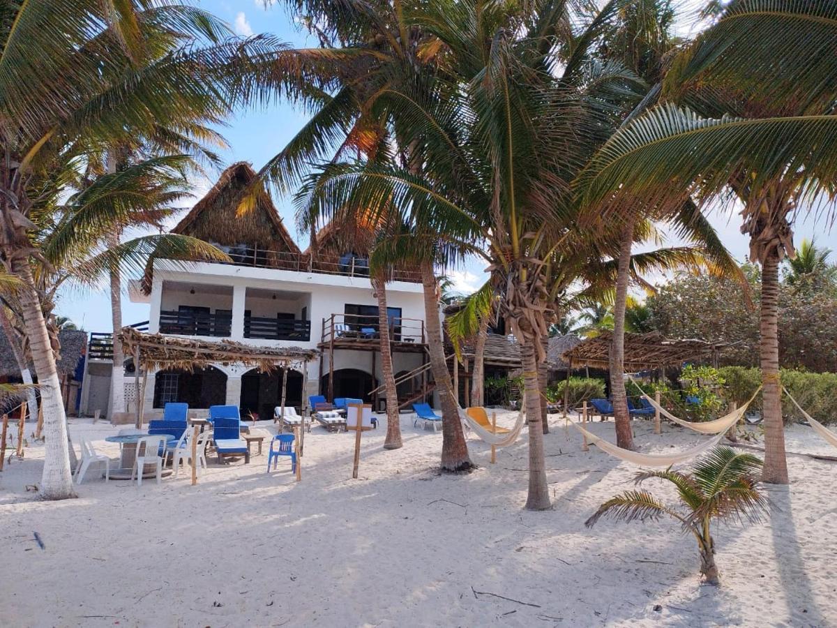 Casa Mate Beachfront Cabanas El Cuyo Ngoại thất bức ảnh