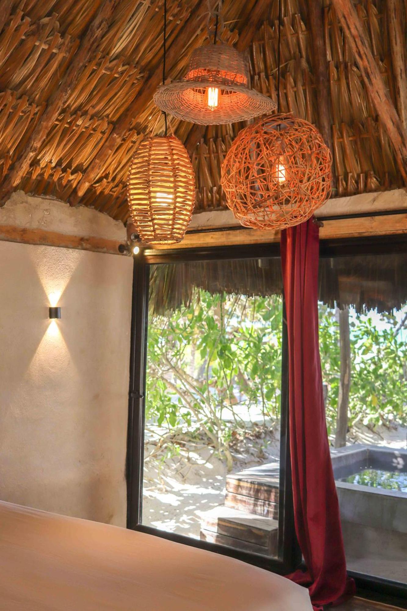 Casa Mate Beachfront Cabanas El Cuyo Phòng bức ảnh